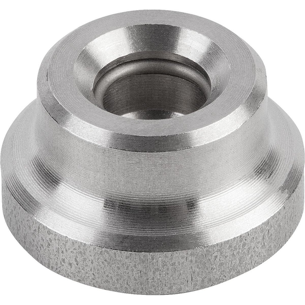 Thrust Pad  D1=40, Form:S, Stainless Steel, Comp:Stainless Steel